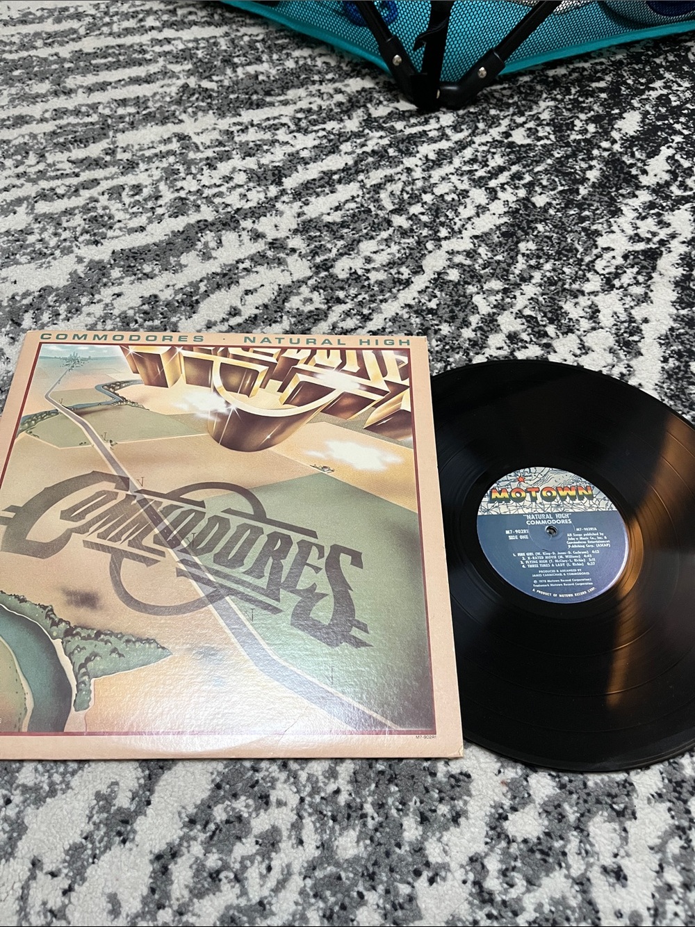 "Natural High" Vinyl Record - Black